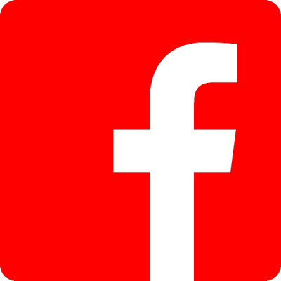 Facebook logo, nr.2701, afmeting: 22mm x 22mm